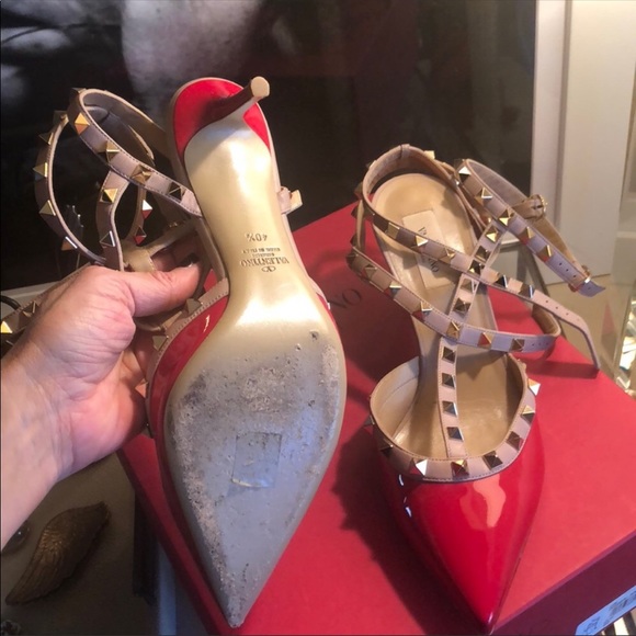 Authentic VALENTINO Rockstud Kitten Heels - Picture 5 of 8